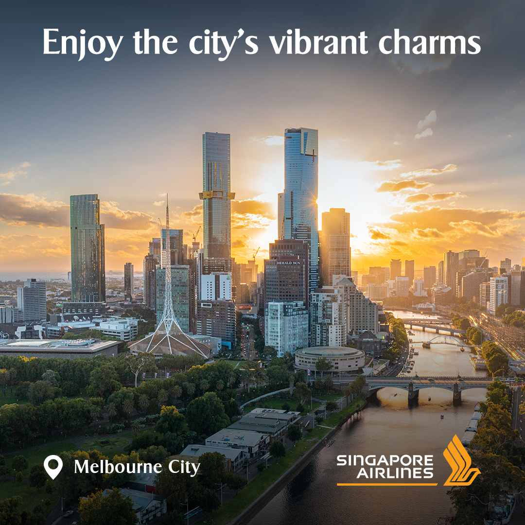 Singapore Airlines Facebook ad
