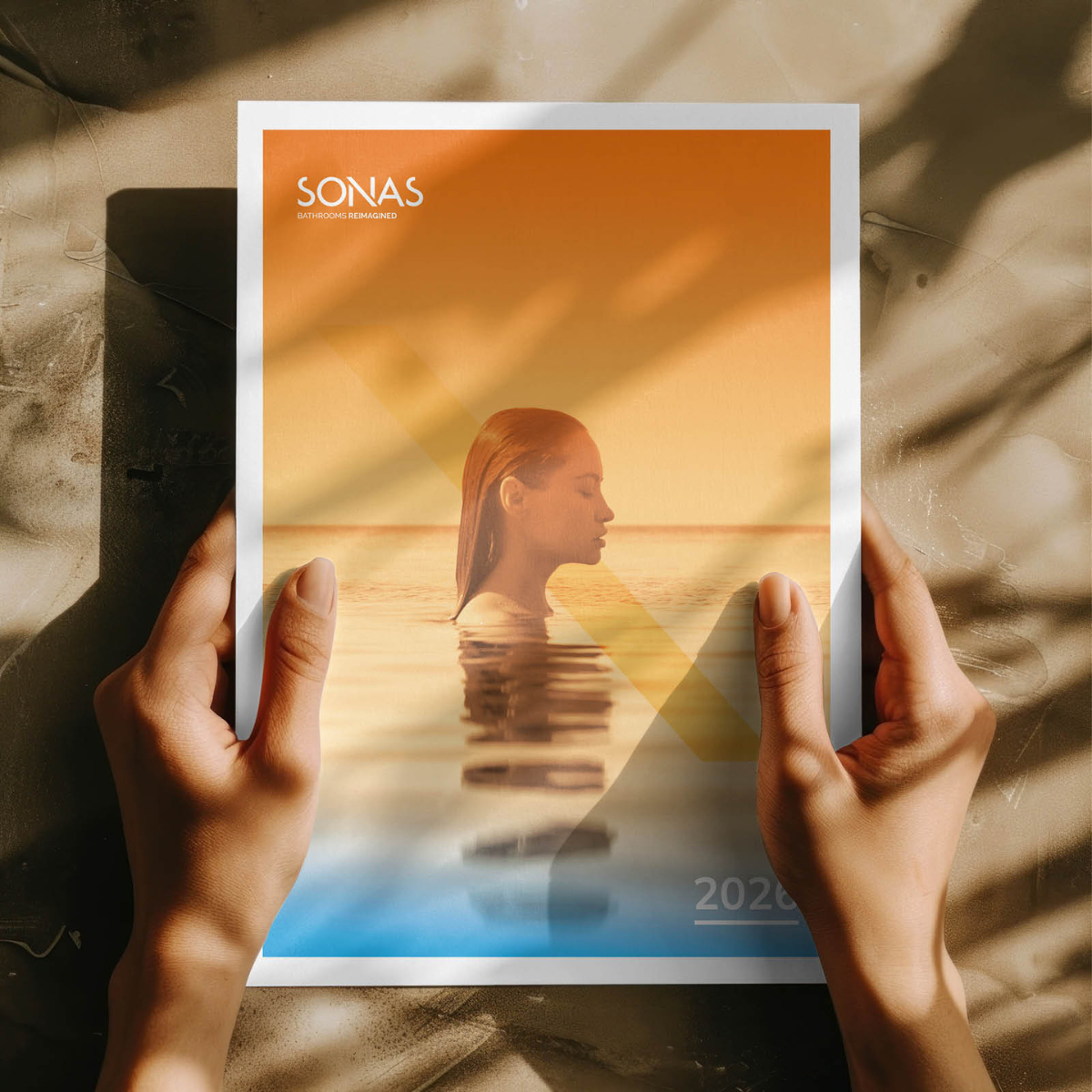 SONAS Bathrooms Facebook ad: Get the New SONAS Brochure Today