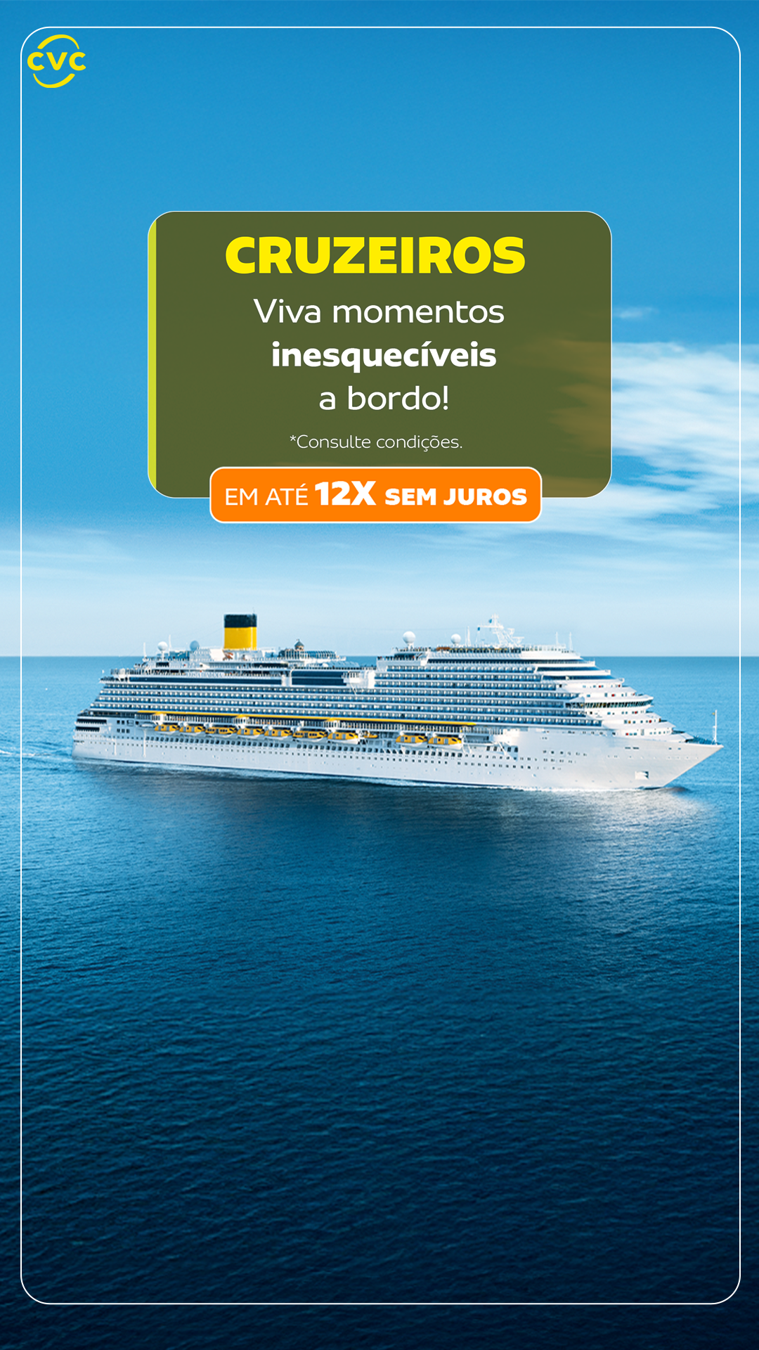 CVC Viagens Facebook ad