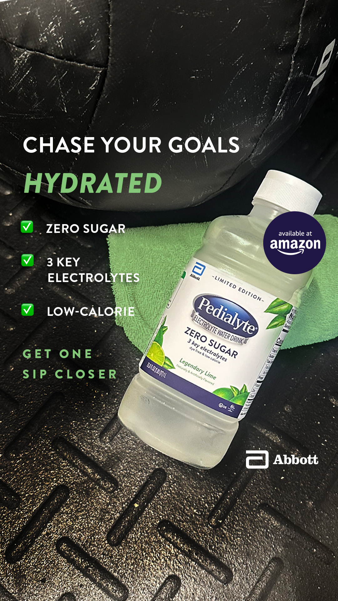 Pedialyte Facebook ad from Dec 31, 2025