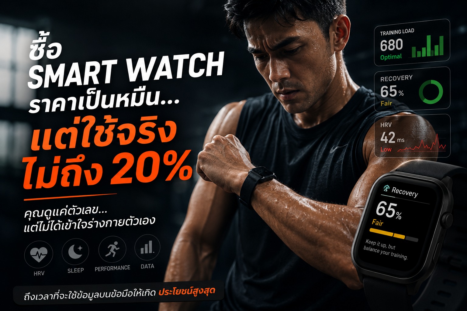 Hybrid Coach Facebook ad: ซื้อ Smart Watch ราคาเป็นหมื่น… แต่ใช้จริงไม่ถึง 20%?