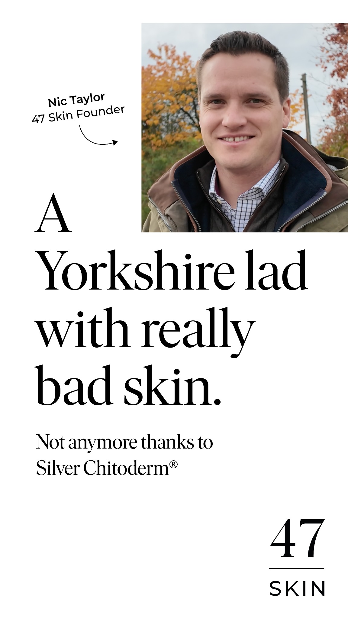 47Skin Facebook ad