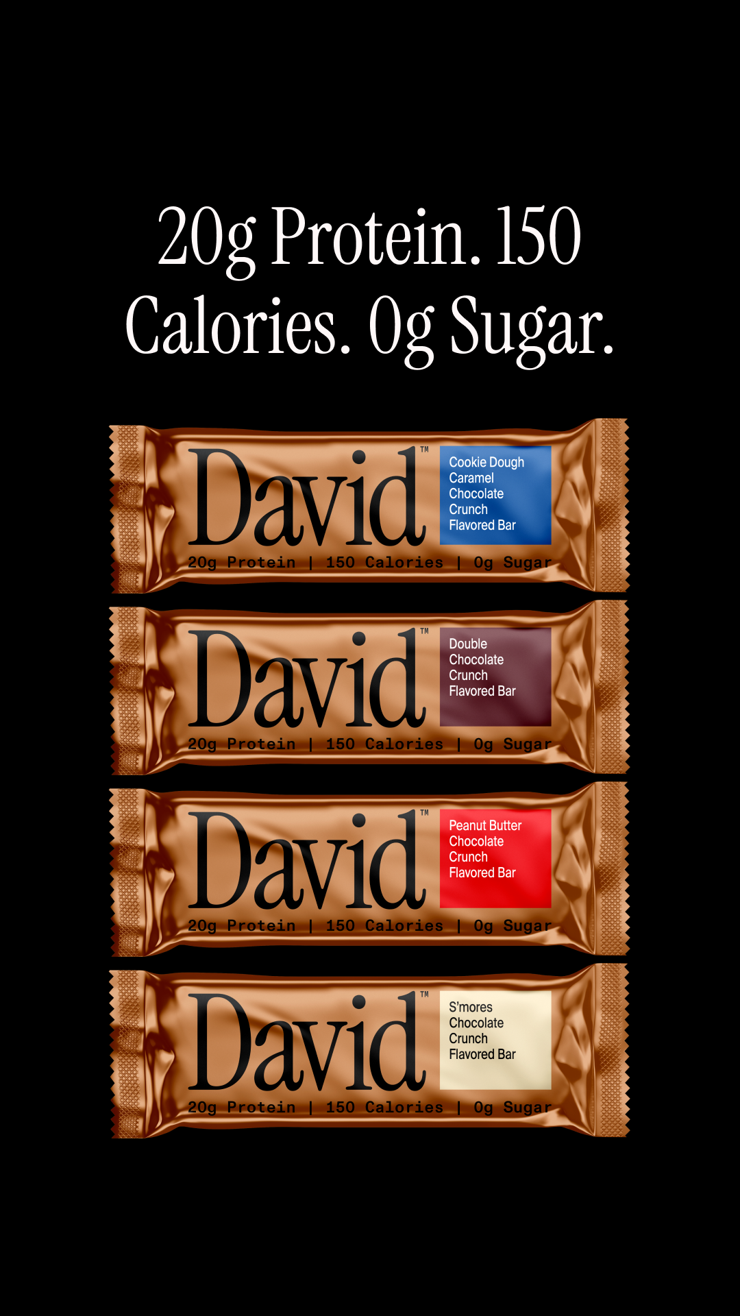 David Protein Facebook ad