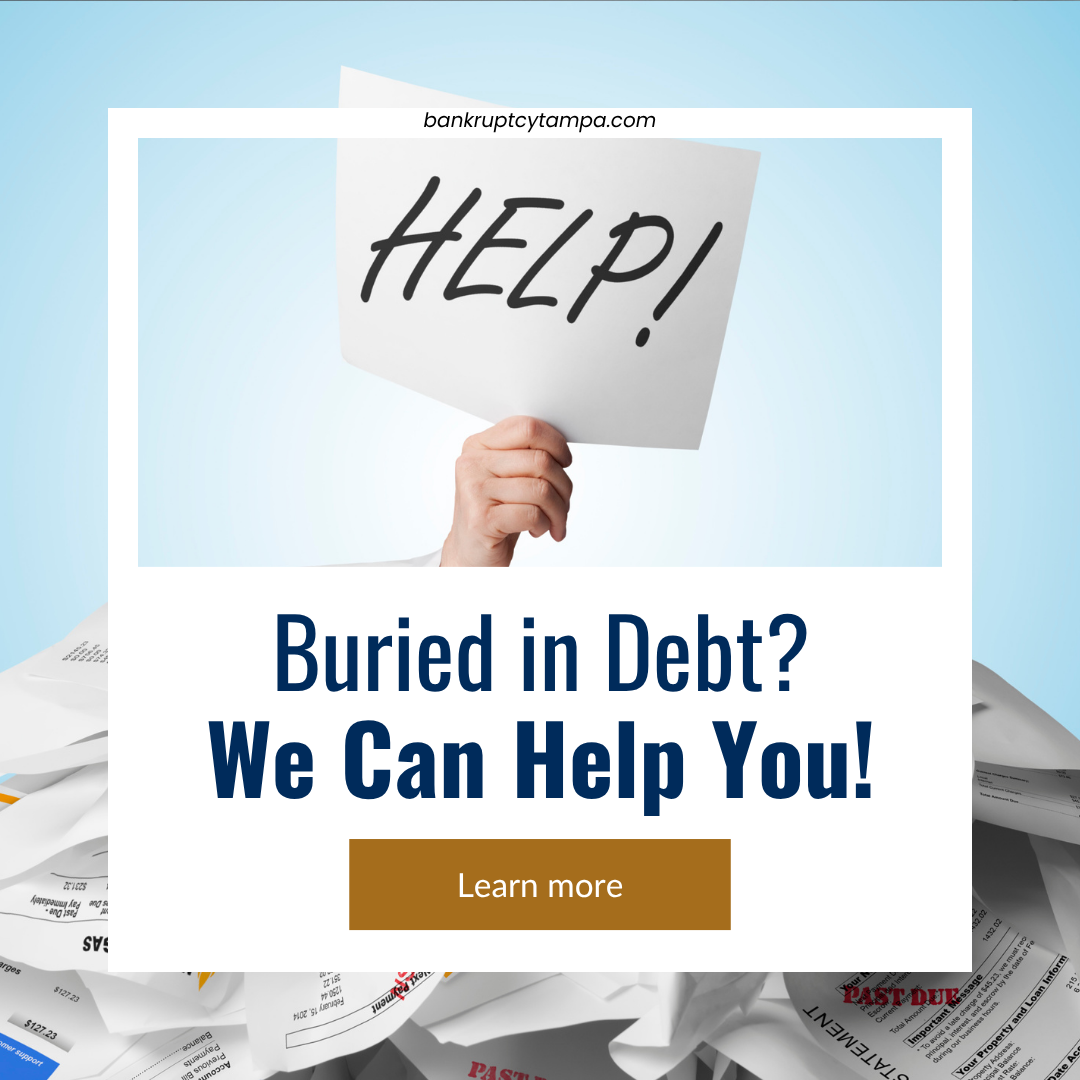 Debt Relief Law Offices of Tampa Bay, LLC Facebook ad: Bankruptcy Attorney - Debt Relief Law Offices of Tampa Bay