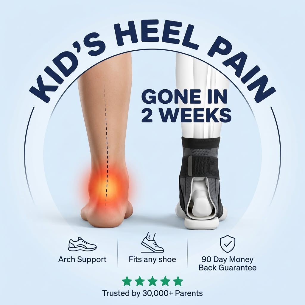 Asoleo Facebook ad: Finally, heel pain relief that works
