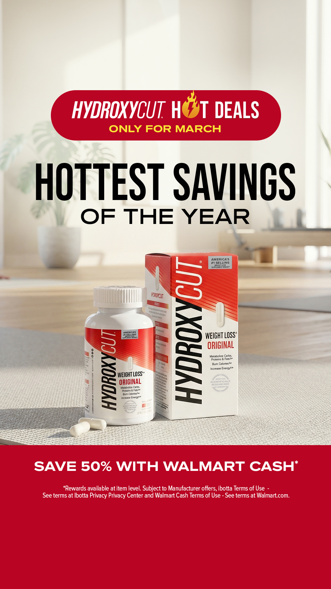 Hydroxycut Facebook ad