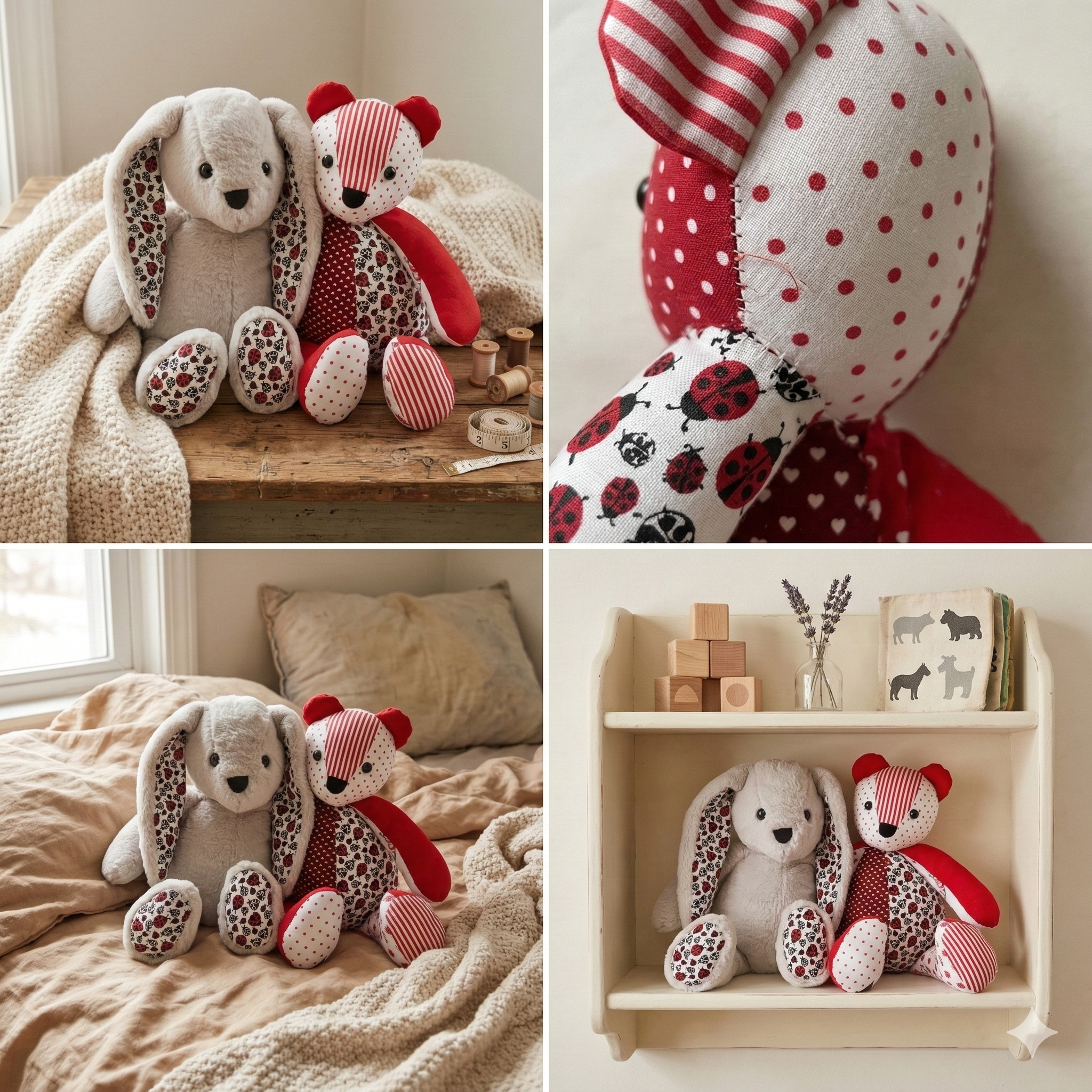 Sewing with Mary Facebook ad: Craft a Memory Animal That’s Easy to Make, Full of Meaning