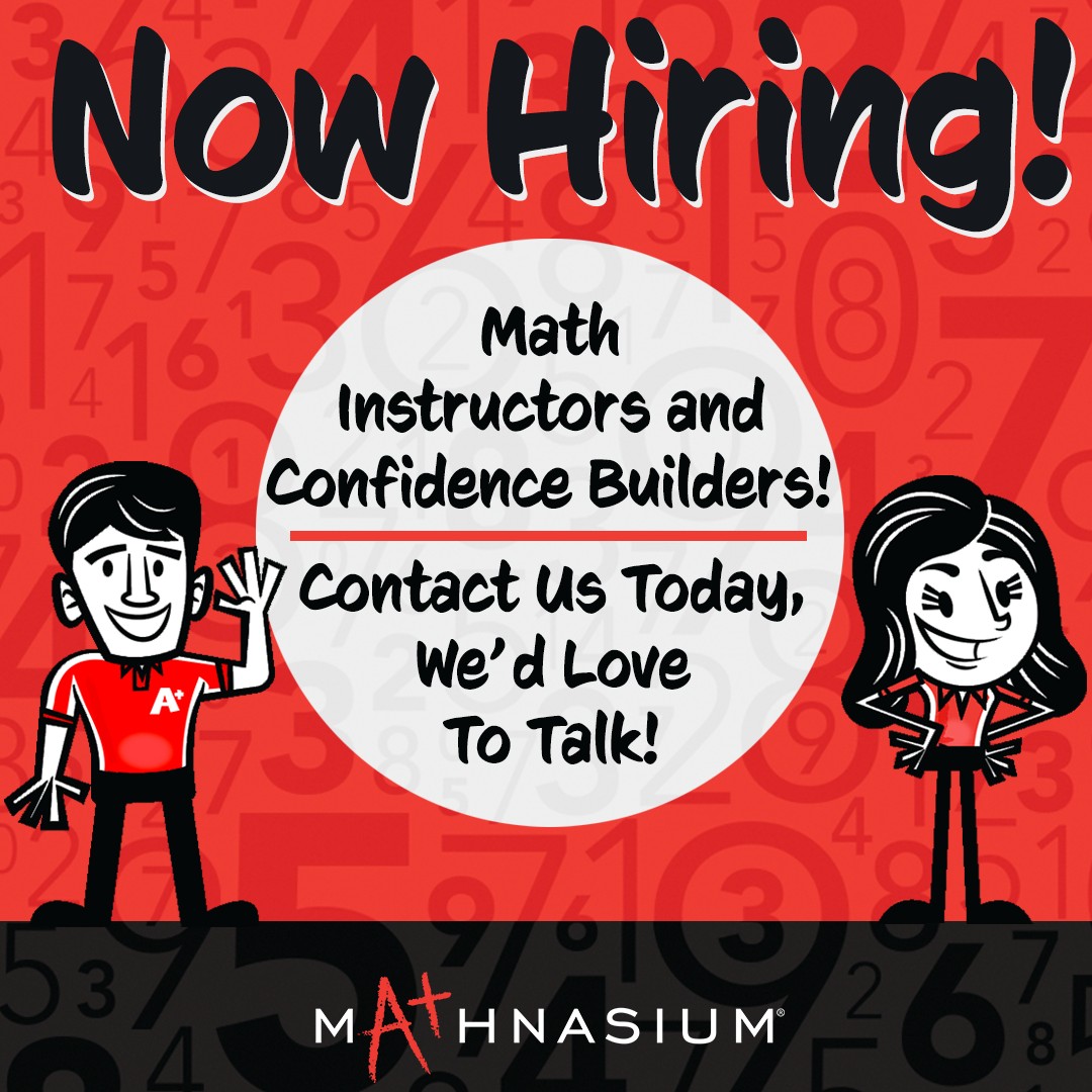 Mathnasium of Pearland Facebook ad: Now Hiring!