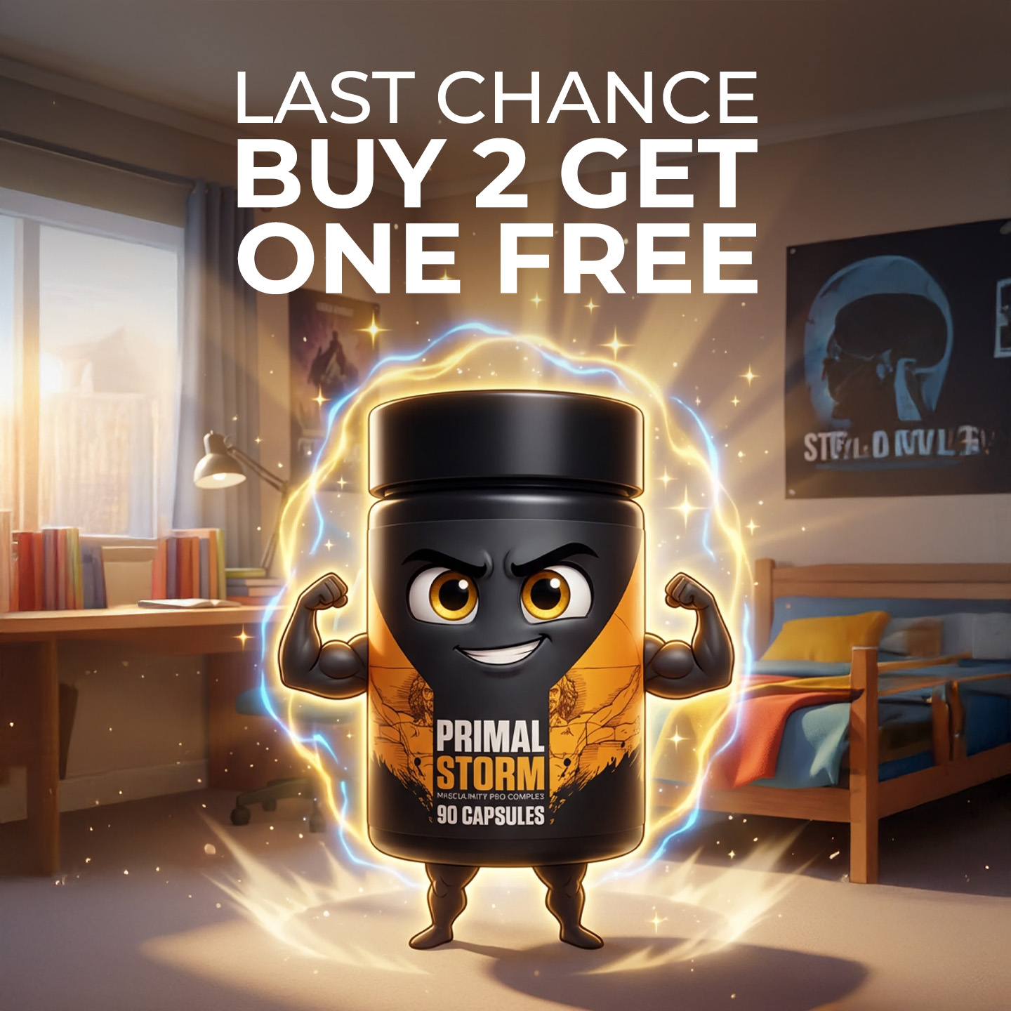 Primal-Storm Facebook ad