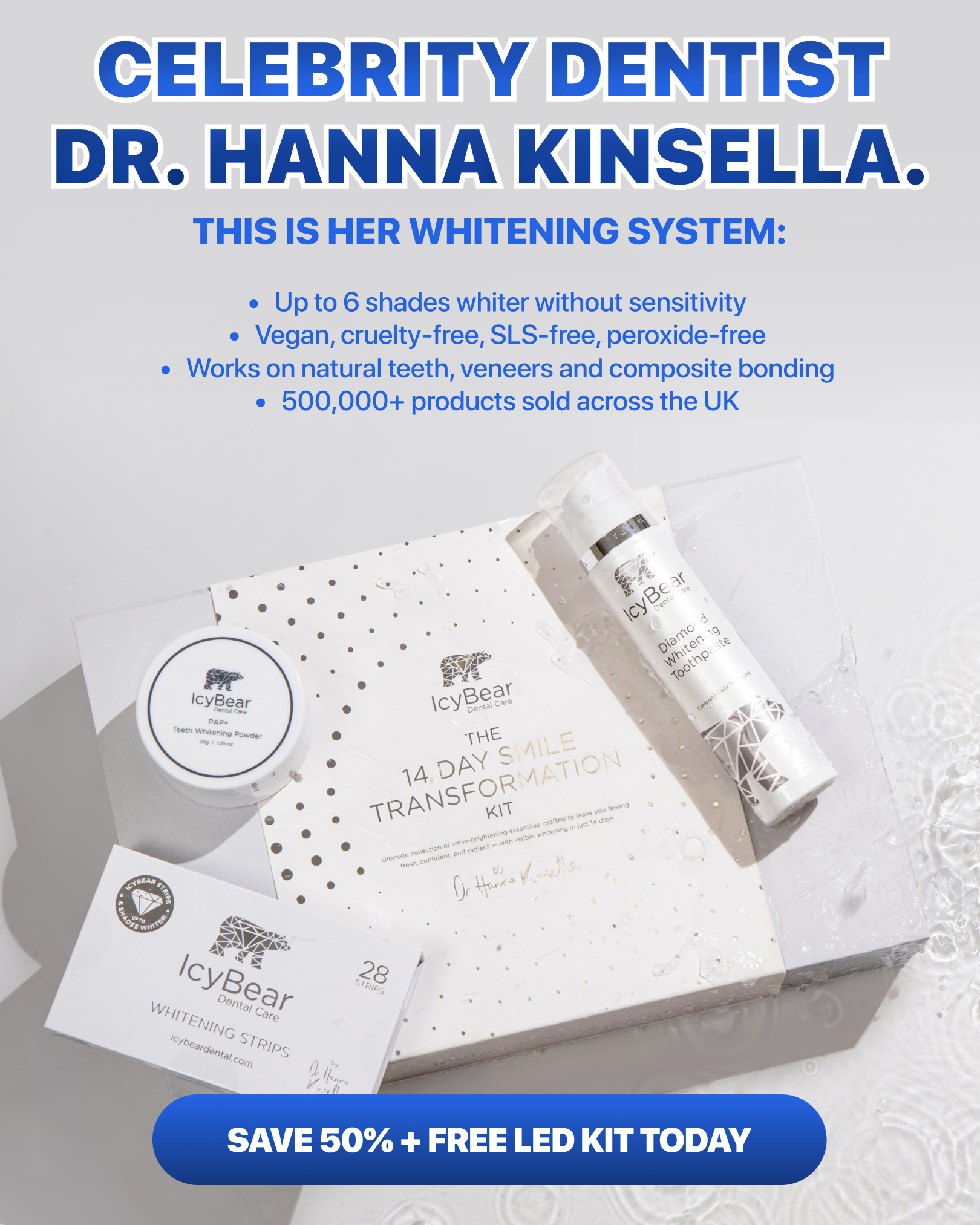 Icy Bear Dental Facebook ad