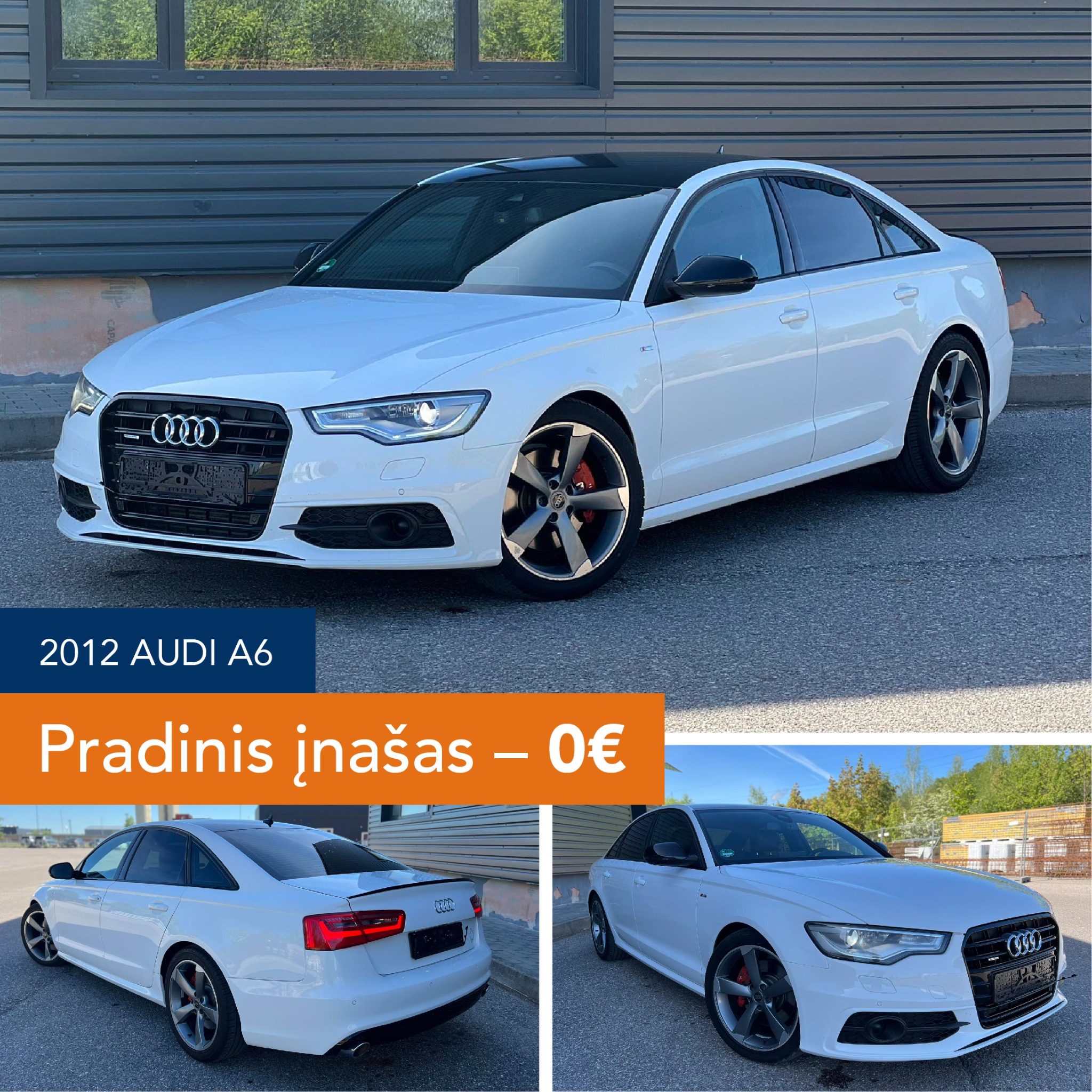 Automobiliai lizingu su garantija Facebook ad