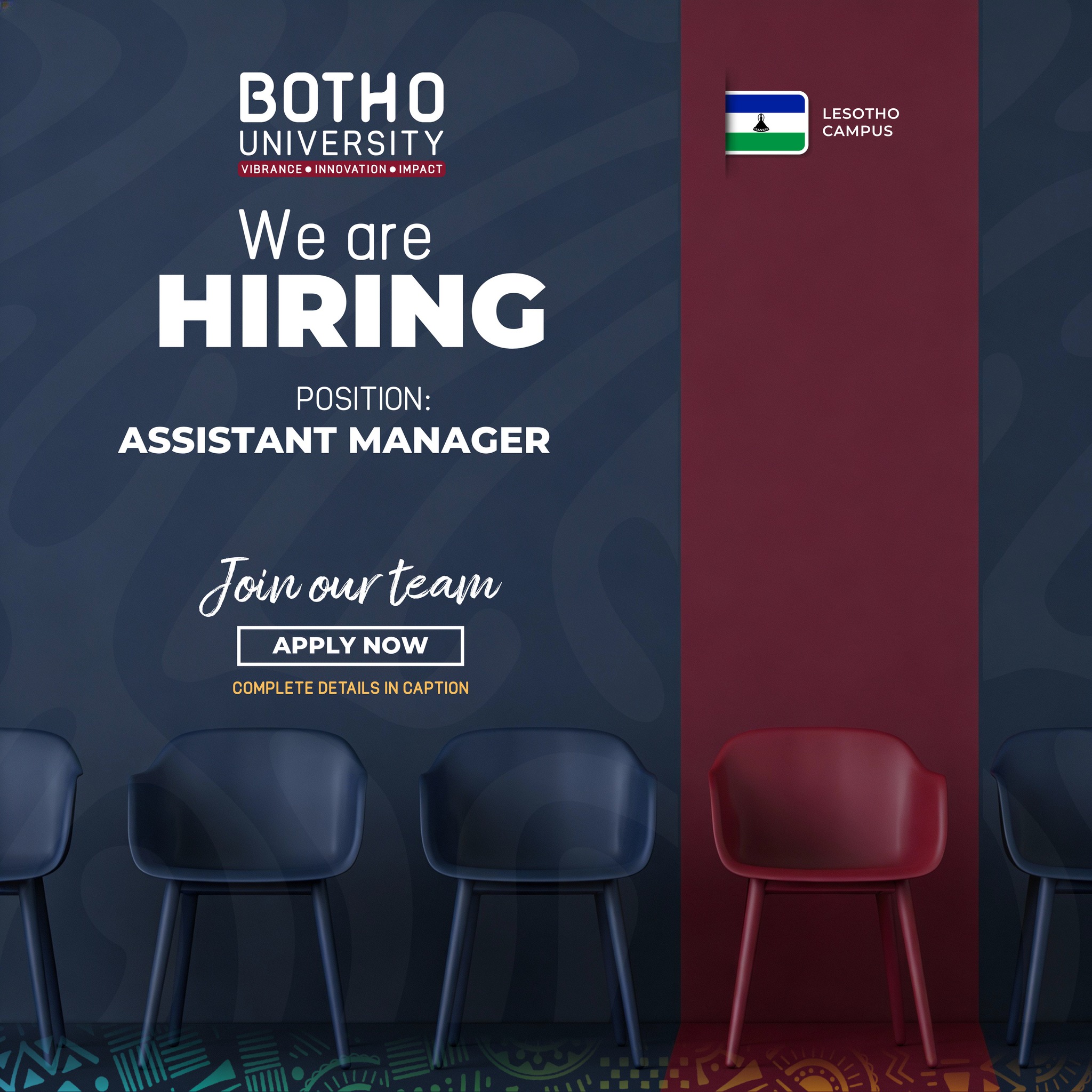 Botho University - Maseru, Lesotho Facebook ad