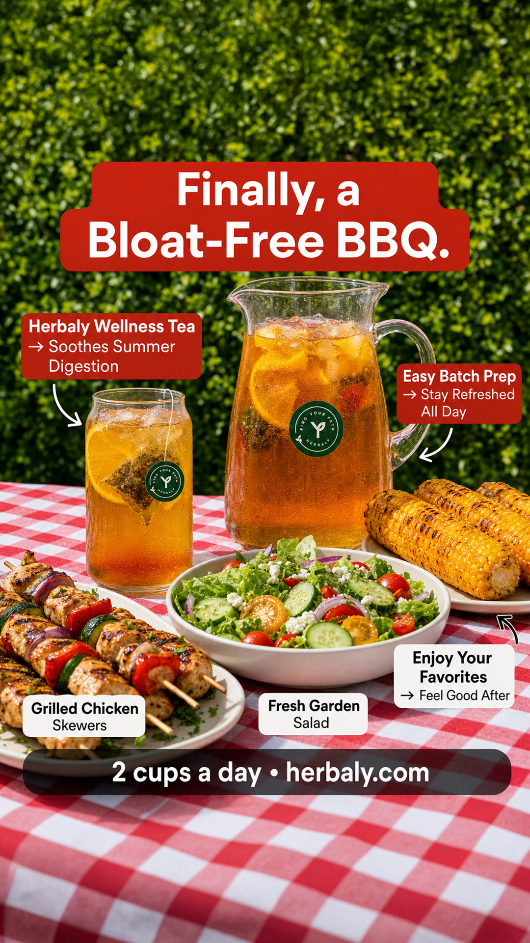 Herbaly Facebook ad
