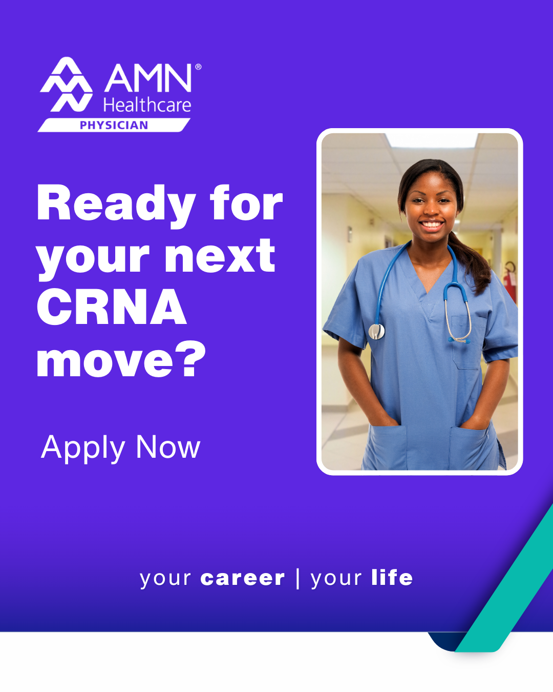 AMN Healthcare Facebook ad
