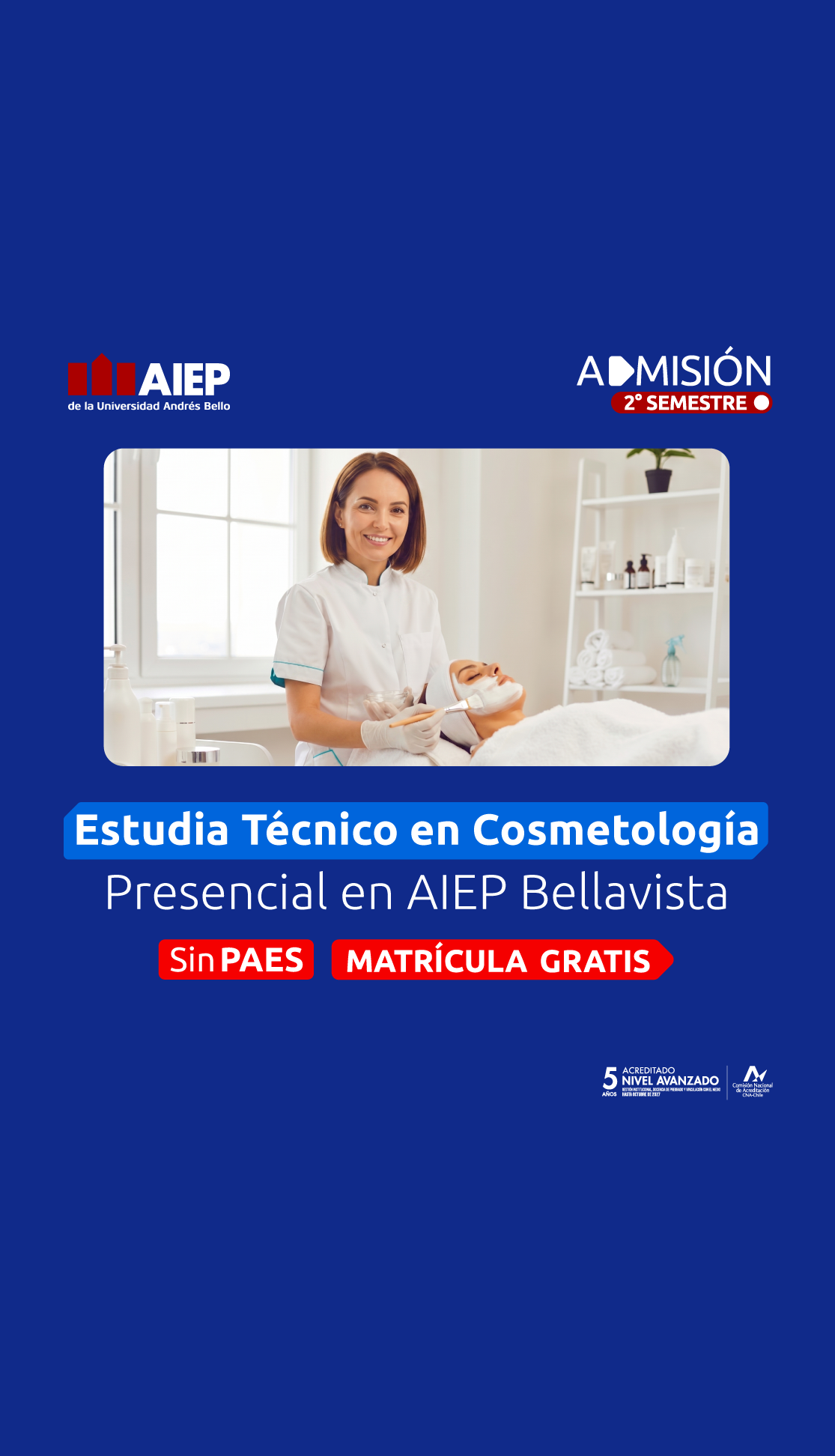 Admisión AIEP Facebook ad