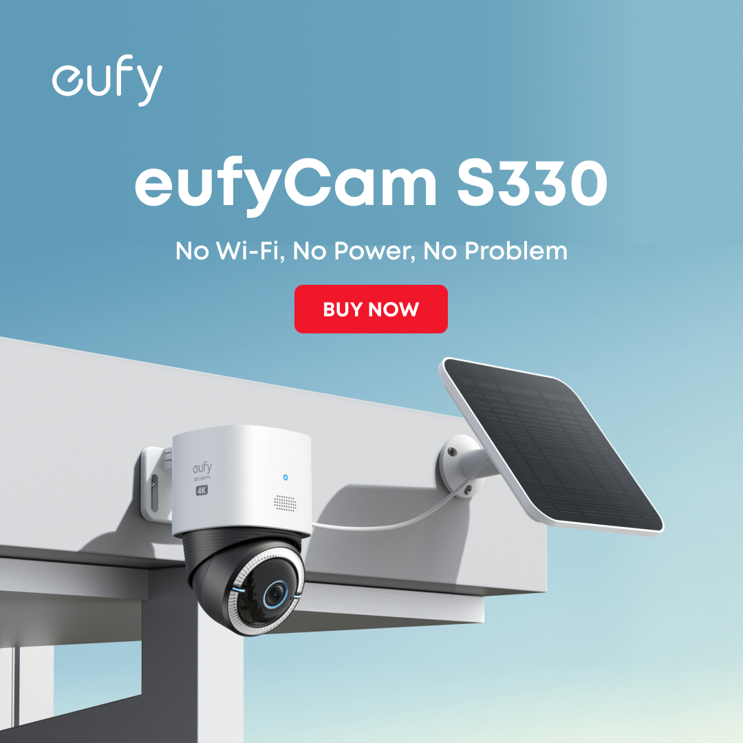 Anker South Africa Facebook ad: eufyCam S330: 4K Solar Security