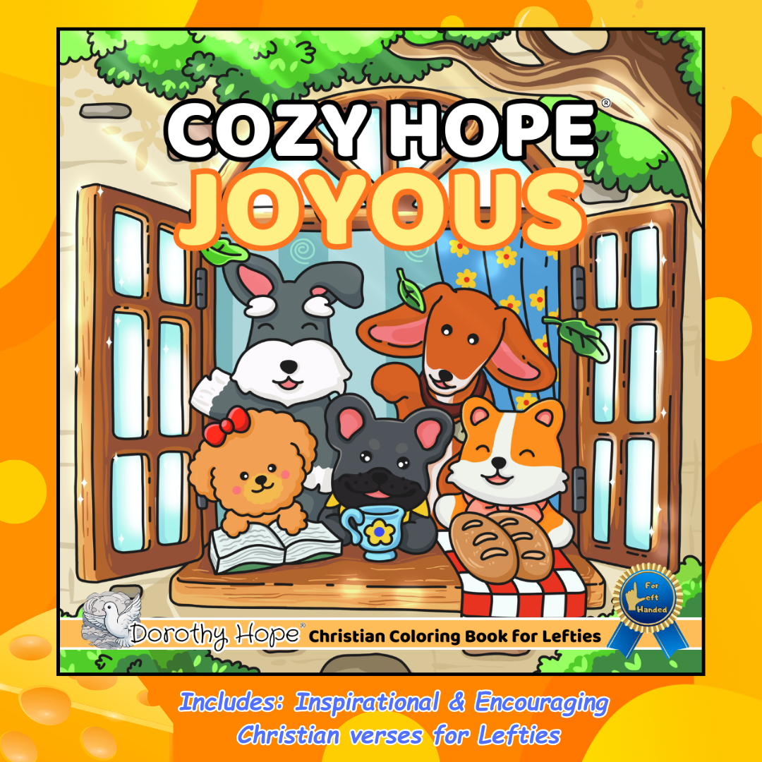 Dorothyhopebooks Facebook ad: RELEASE STRESS AND WELCOME JOY THROUGH COLORING