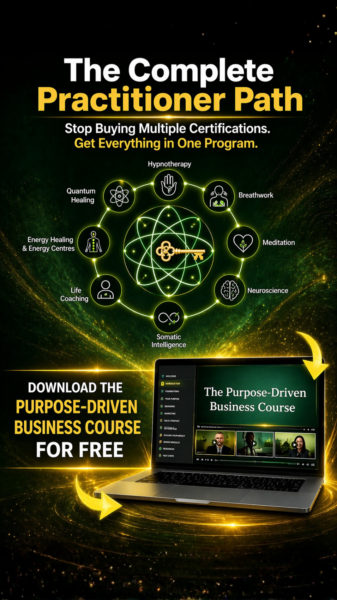 Quantum Key Institute Facebook ad