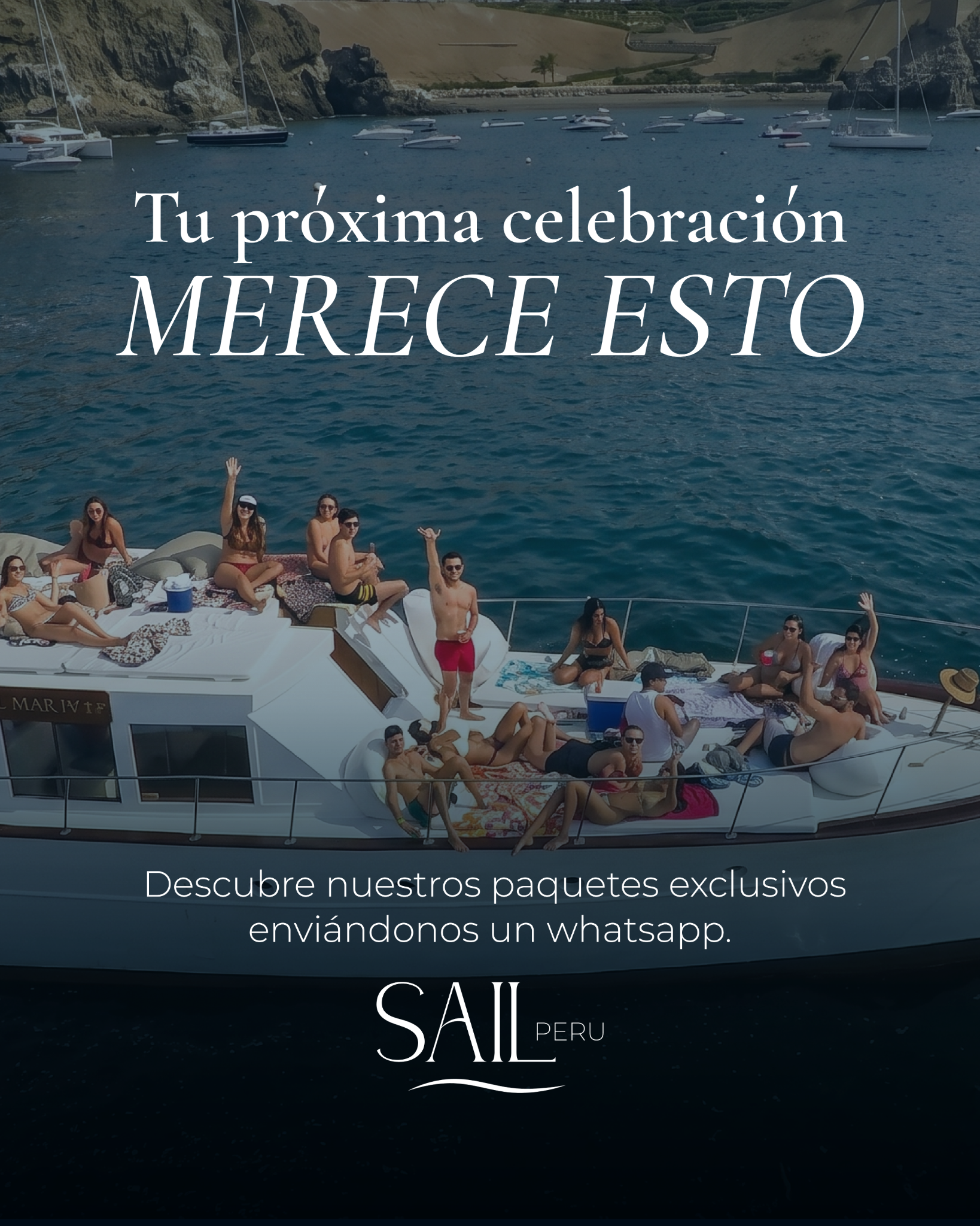 Sail Perú Facebook ad: Más Info