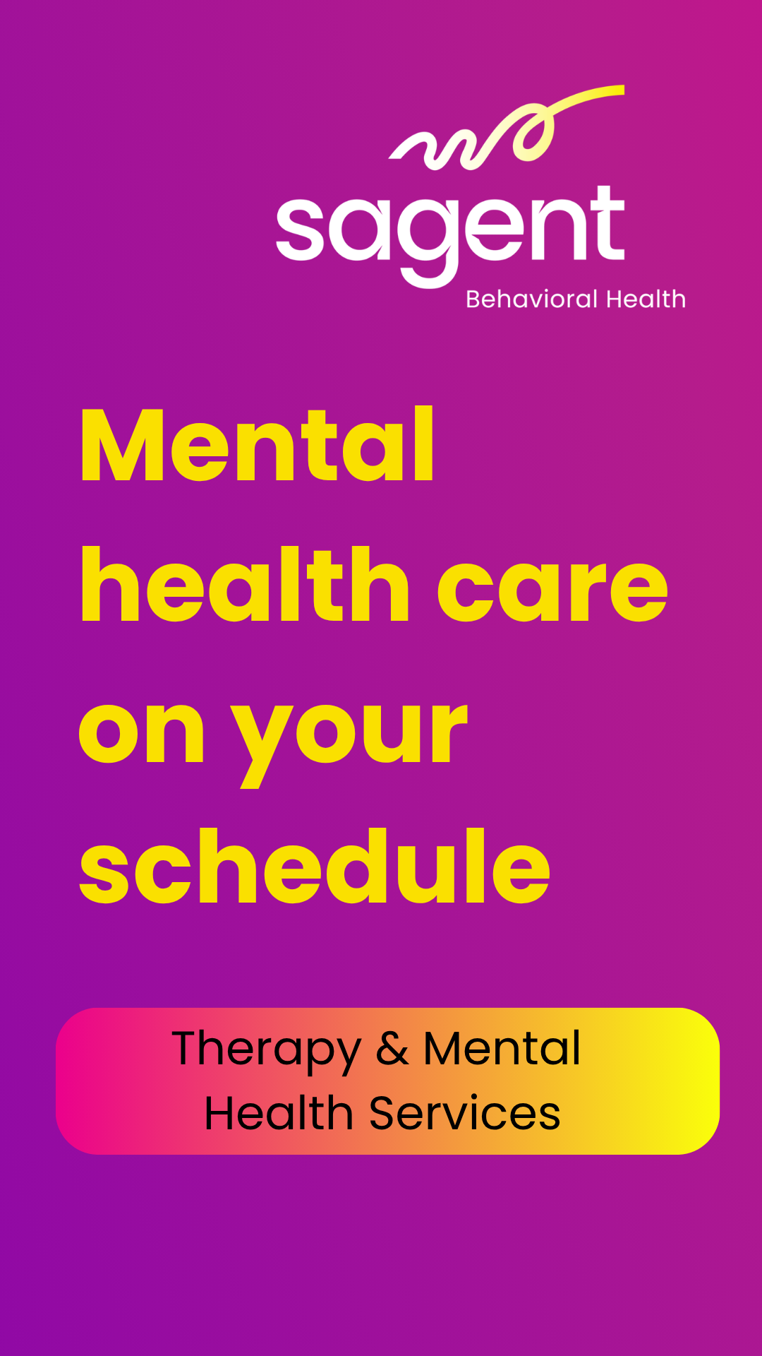 Sagent Behavioral Health Facebook ad