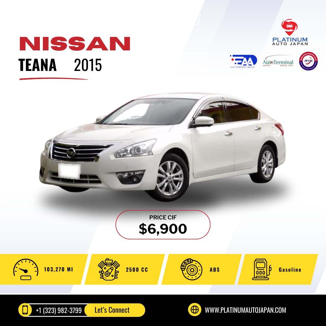 Platinum Auto Japan Facebook ad: Dream Big, Drive Japanese Cars!