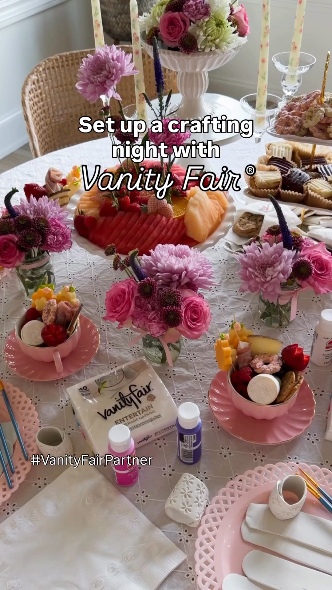 Vanity Fair Napkins Facebook ad