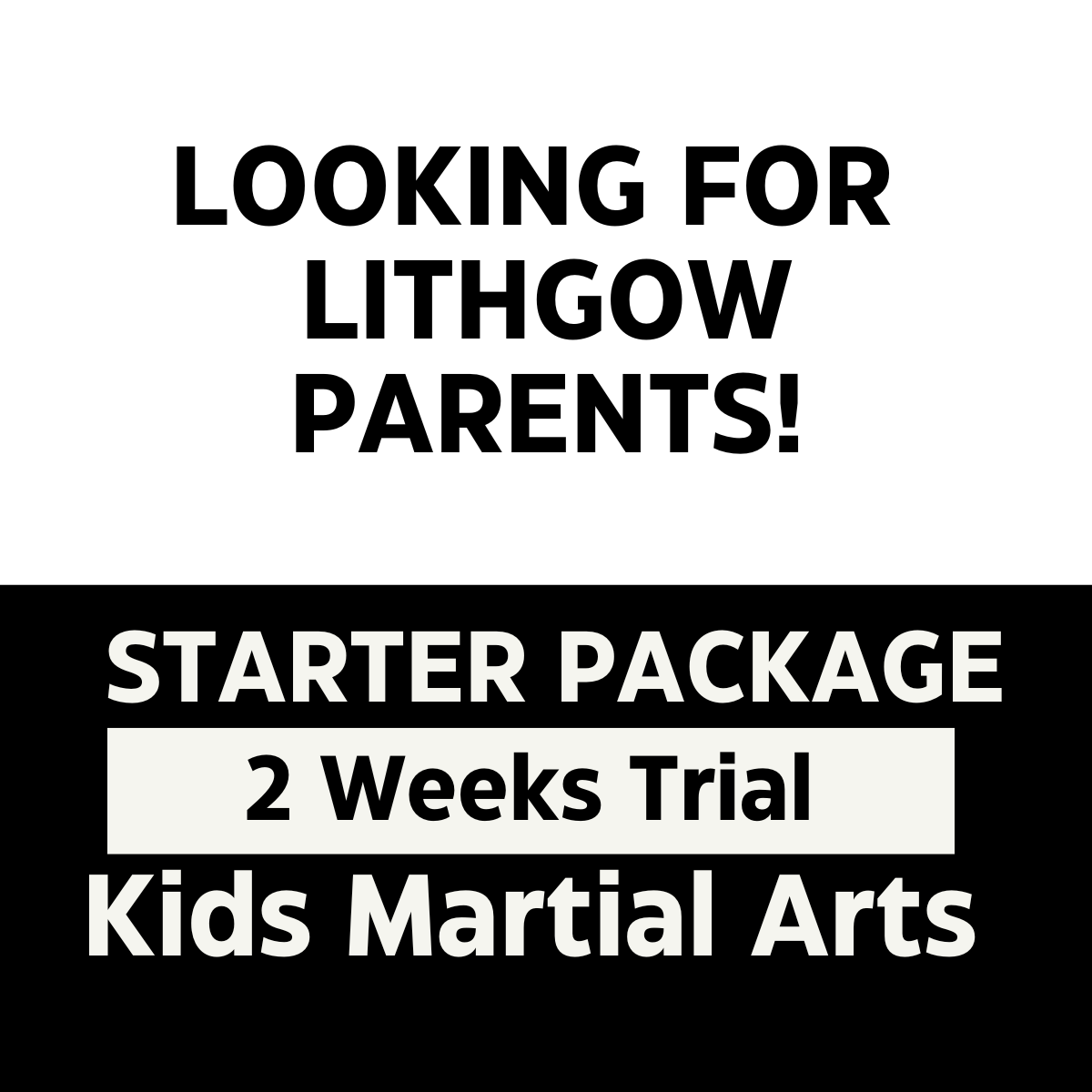 Kumiai Ryu Lithgow Facebook ad: 2 Weeks Trial