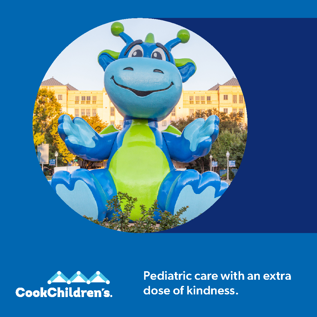 Cook Children's Facebook ad