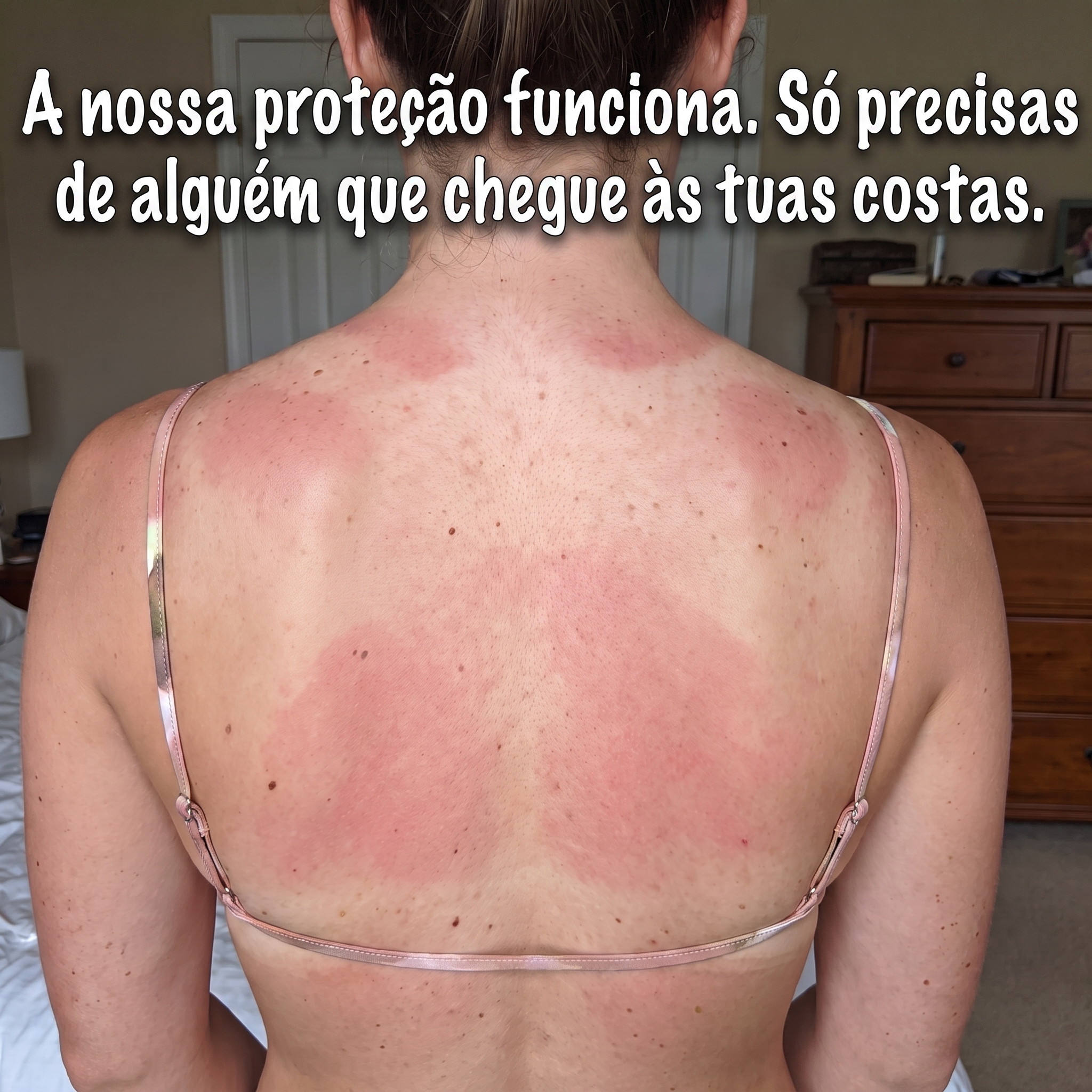 Cosméticos Orgânicos Familiares - InaEssentials.PT Facebook ad: As costas são a zona que esqueces sempre.