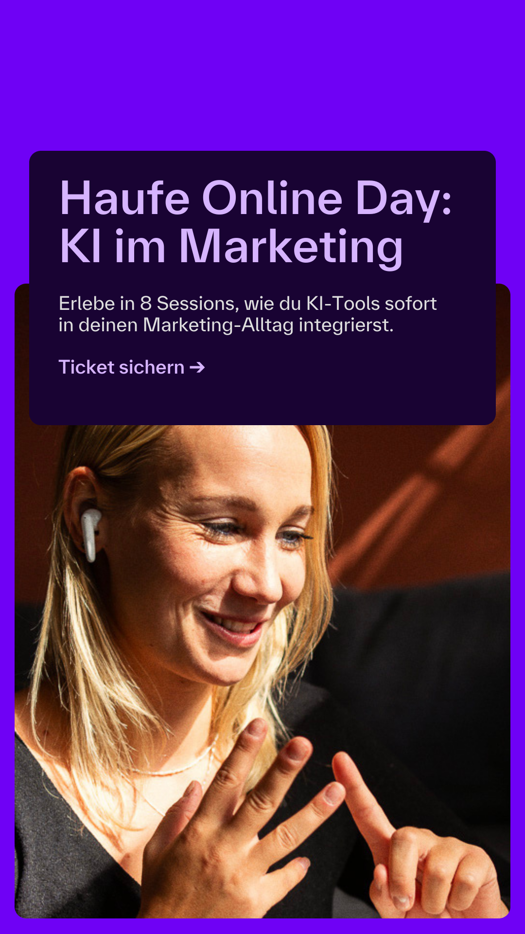 Haufe Akademie Facebook ad