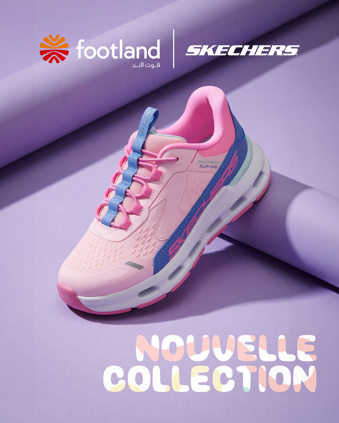 Footland.dz Facebook ad: Découvrez dès maintenant la nouvelle collection Skechers…