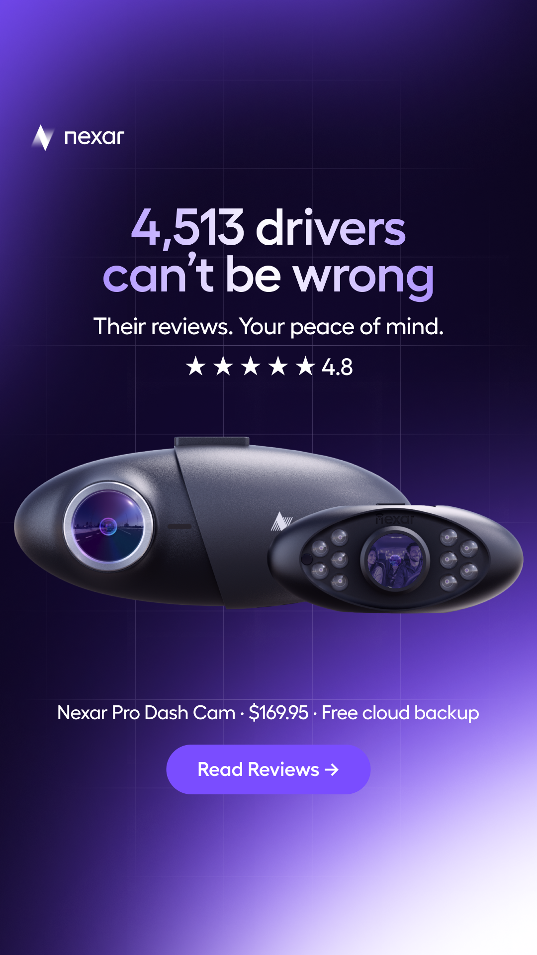 Nexar Facebook ad