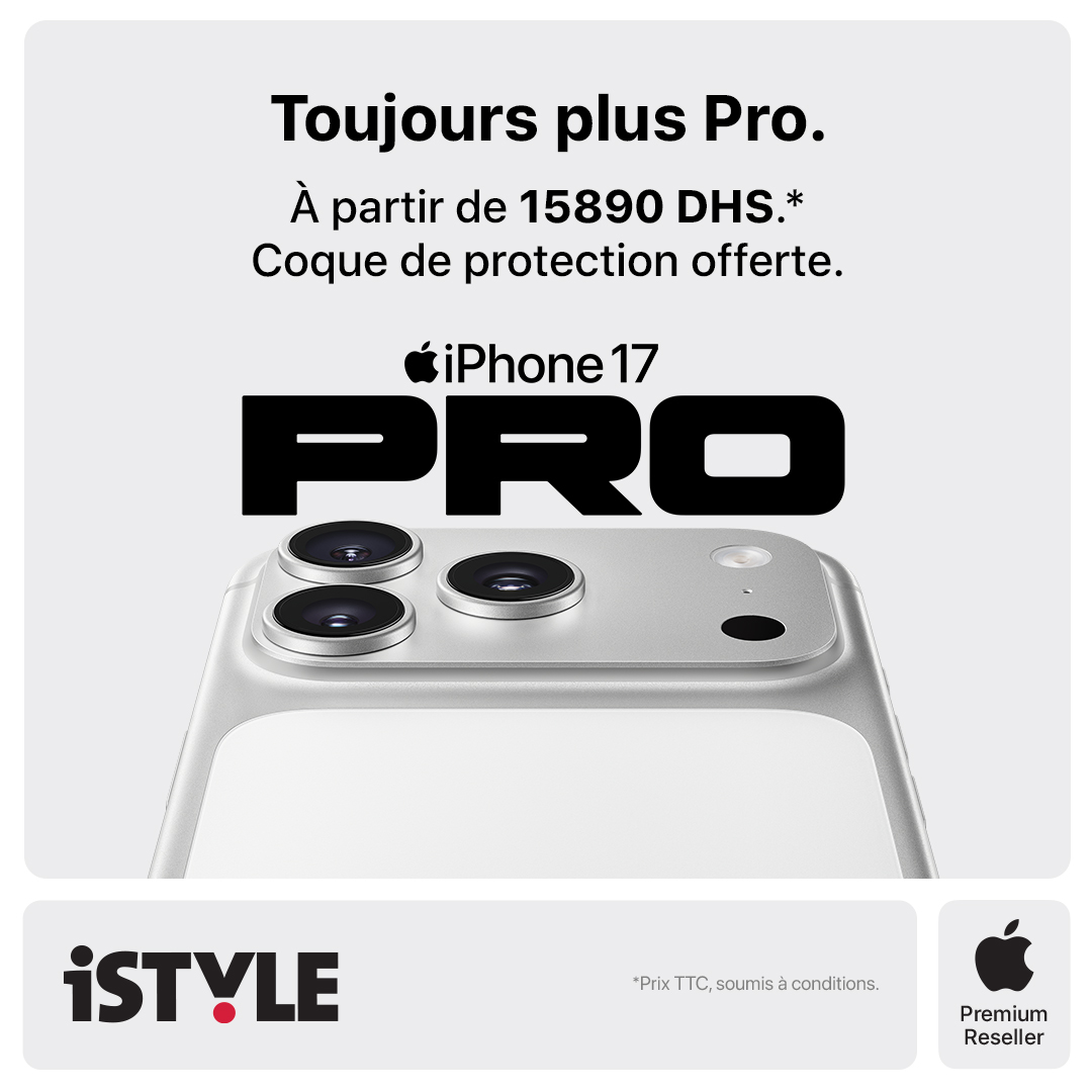 iSTYLE Maroc Facebook ad