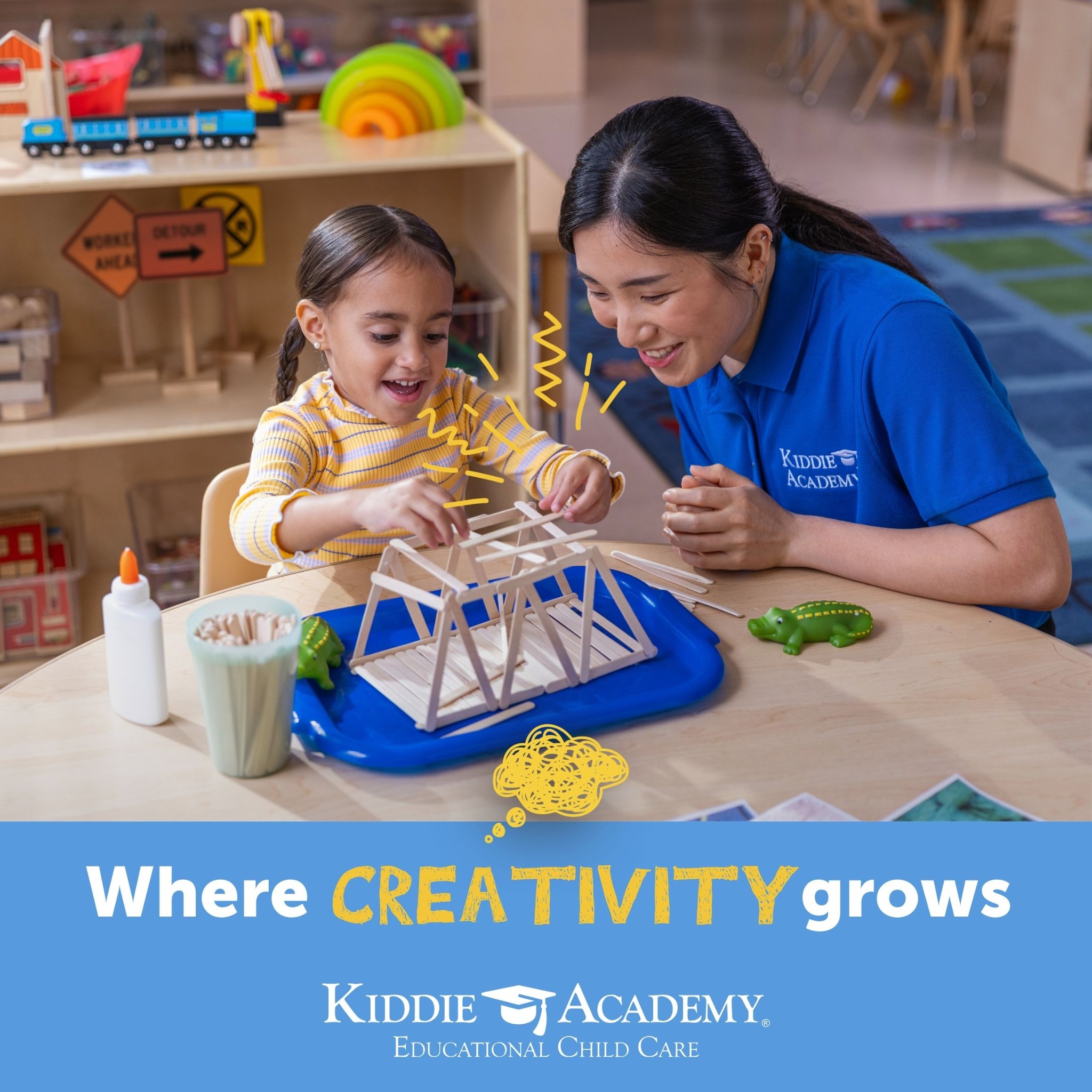 Kiddie Academy of McKinney Facebook ad: Kiddie Academy invites you to come and explore…