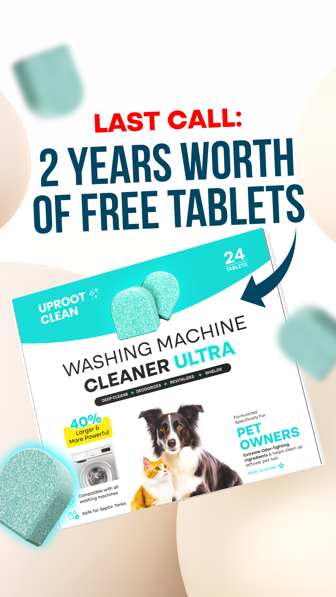 Uproot Clean Facebook ad