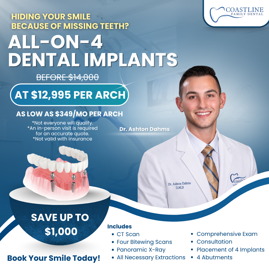 Coastline Dental Facebook ad