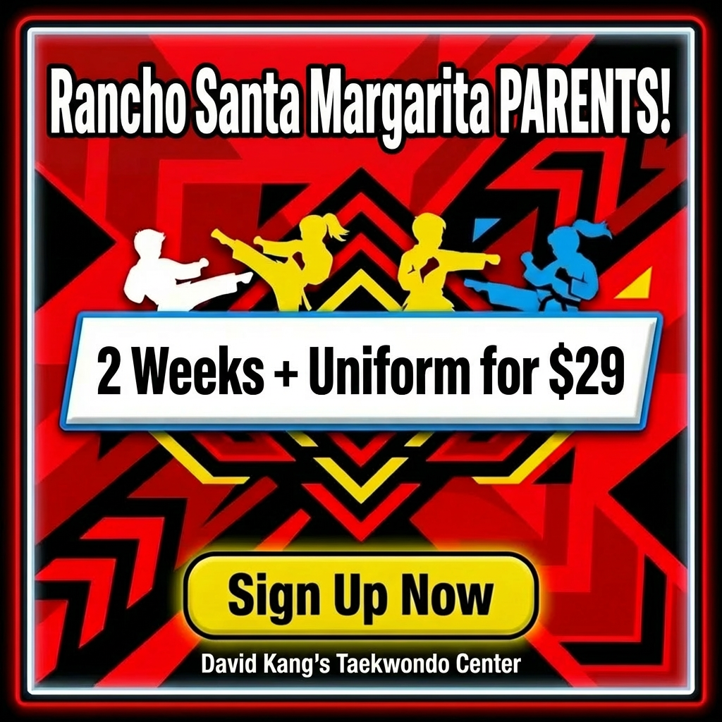 David Kang's Taekwondo Center Facebook ad: 2 Weeks of Kids Taekwondo Classes for Only $29