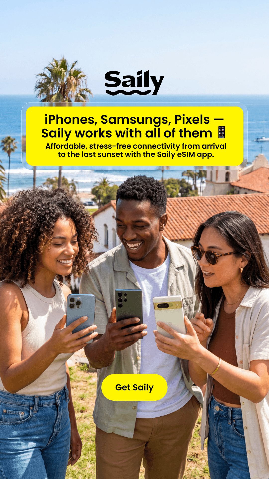 Saily Facebook ad