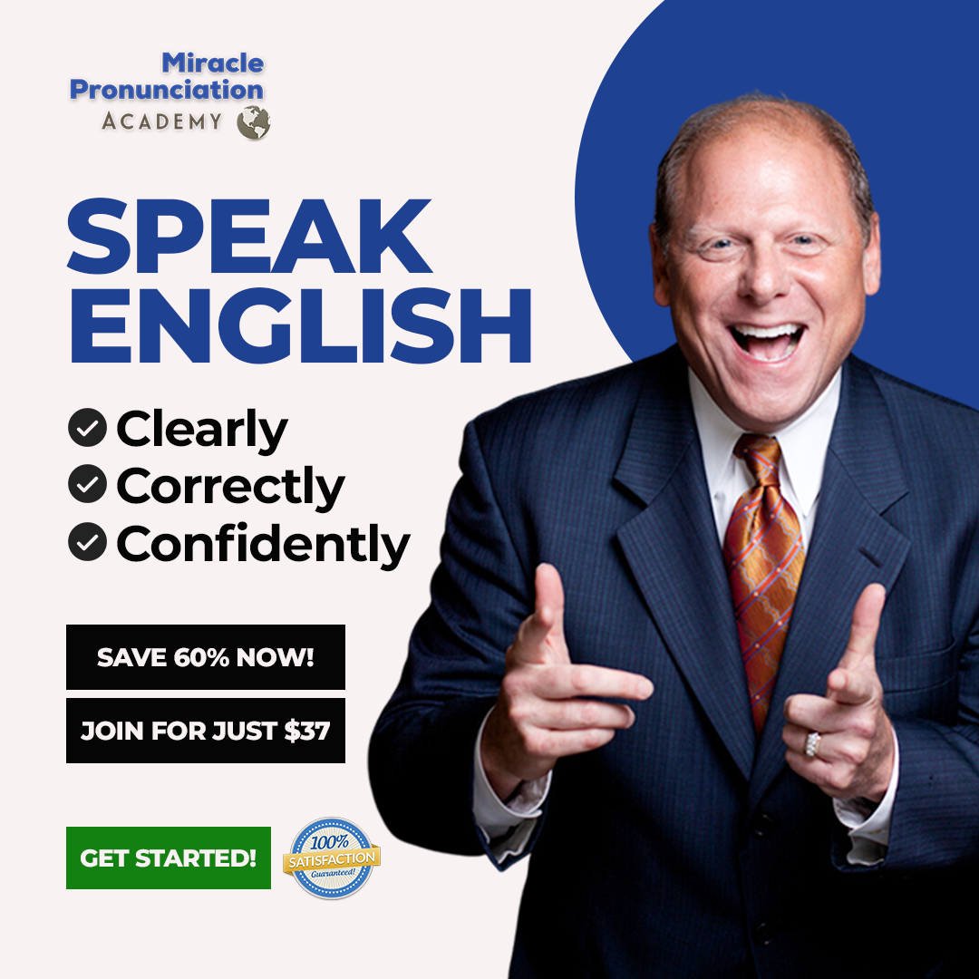Pronunciation Workshop Facebook ad