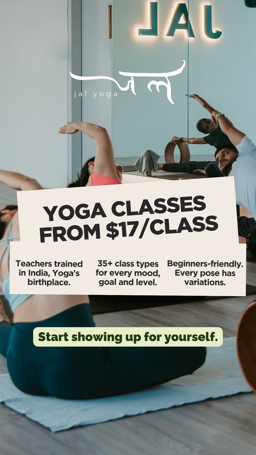 Jal Yoga Facebook ad