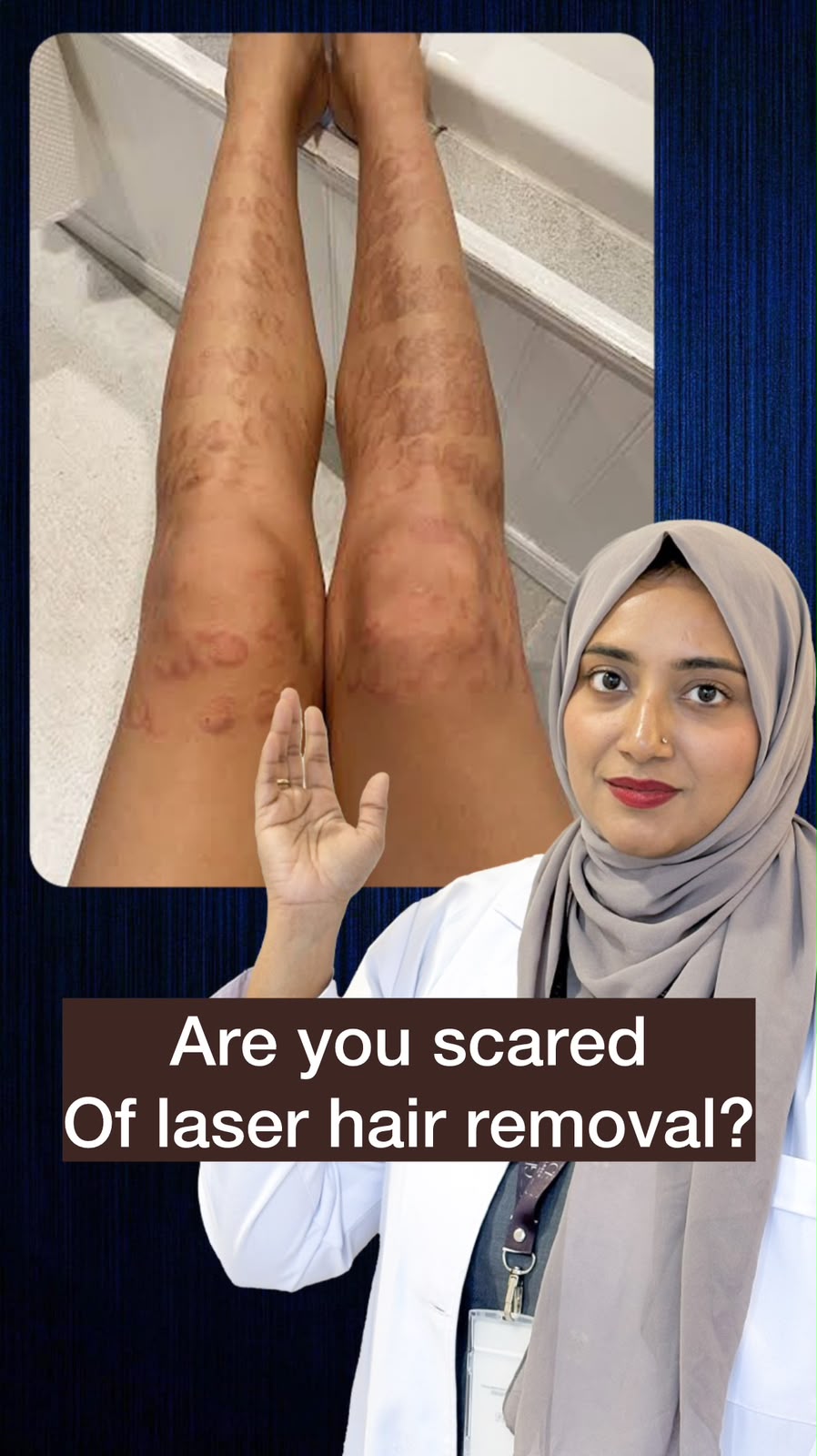 Grace Skin and Laser Facebook ad: Laser Hair Removal