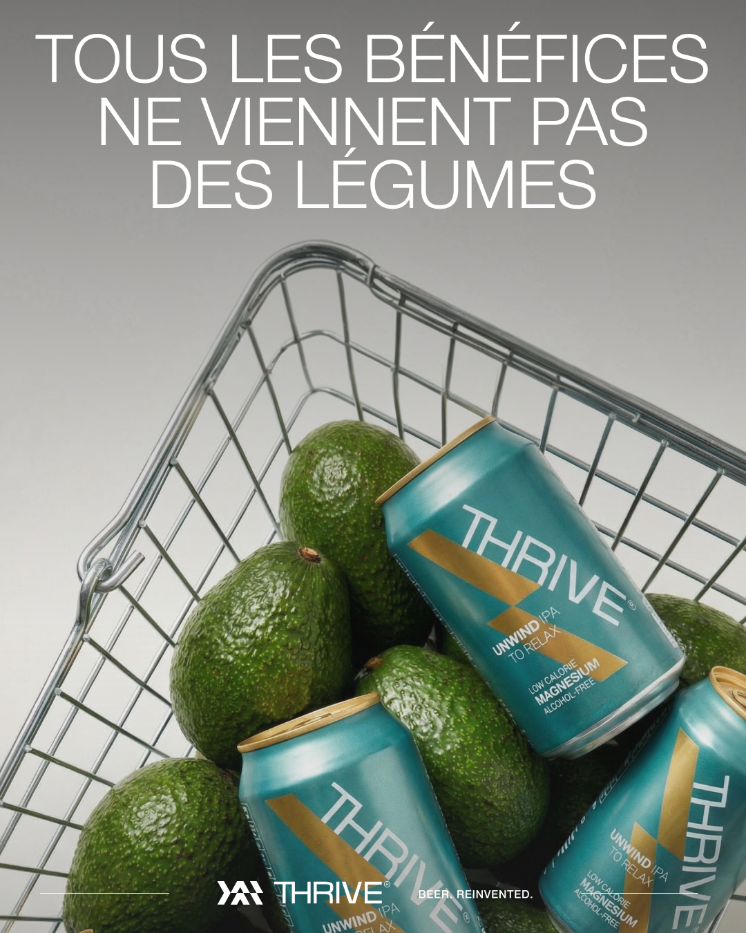 Thrive Beer Facebook ad