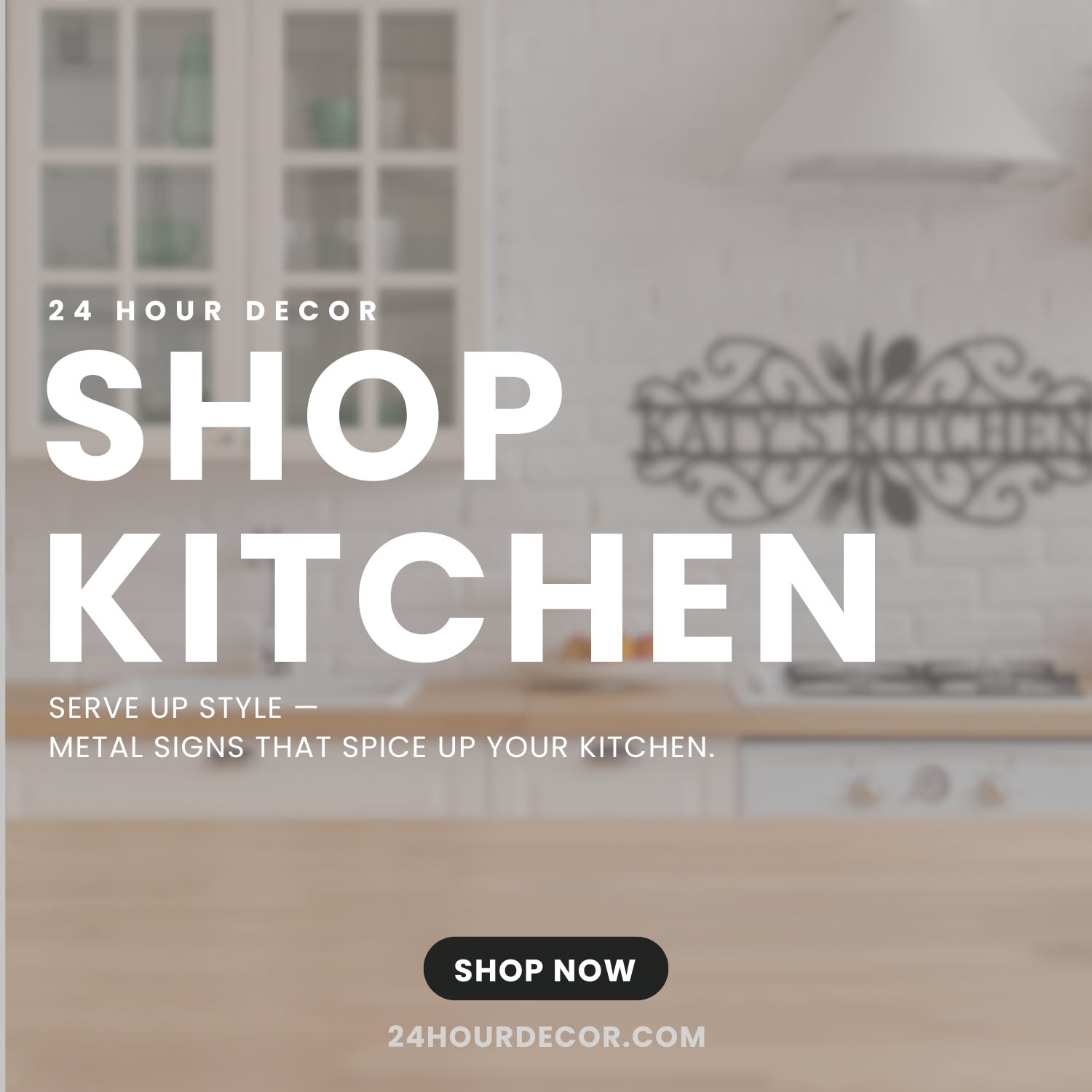 24 Hour Decor Facebook ad