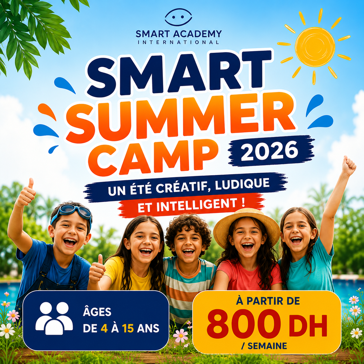 Smart Academy International Facebook ad: Discuter avec nous