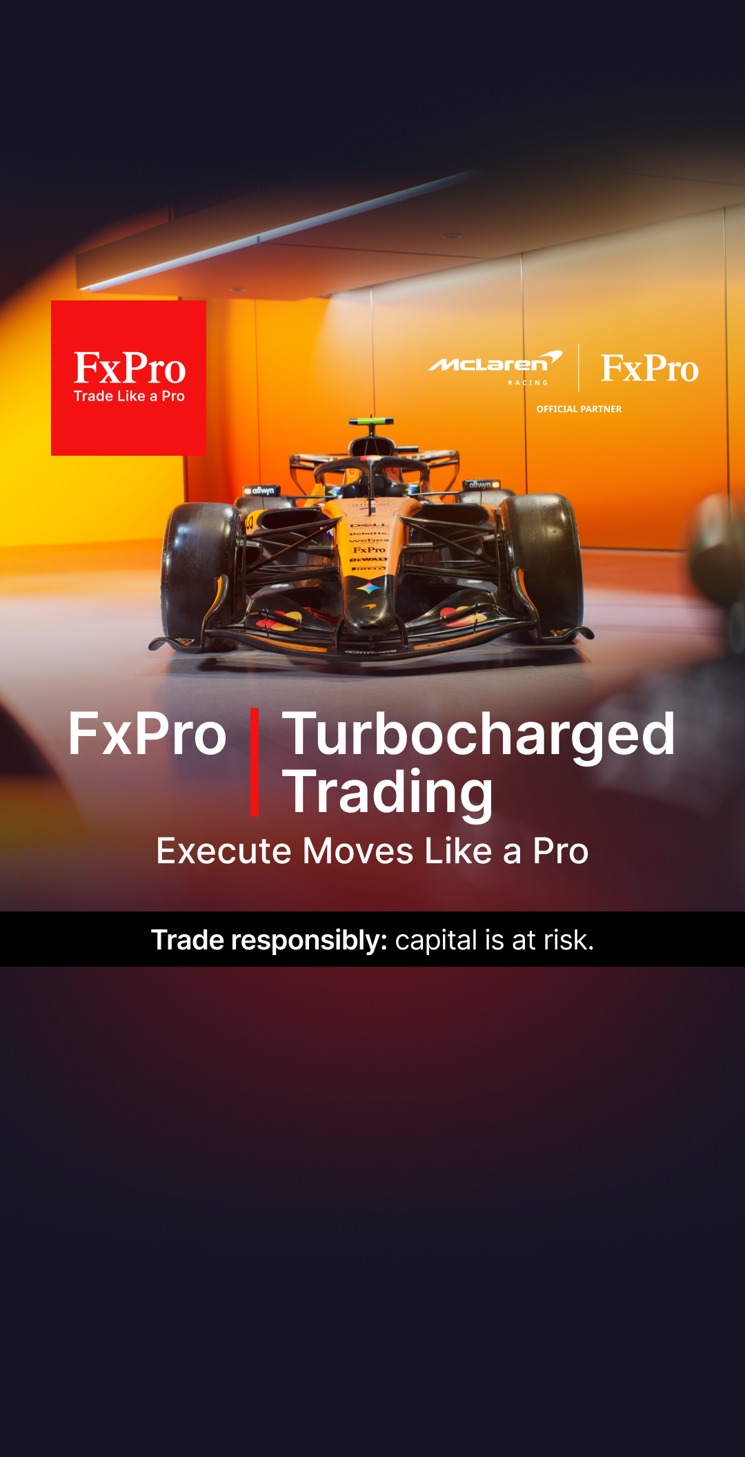 FxPro Trading Broker Facebook ad
