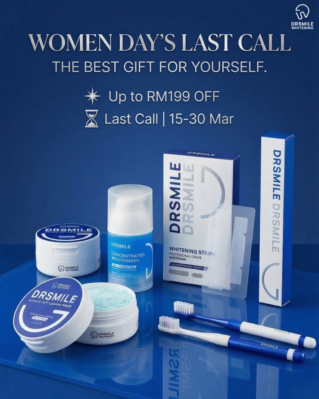 Dr Smile Whitening Solution Facebook ad