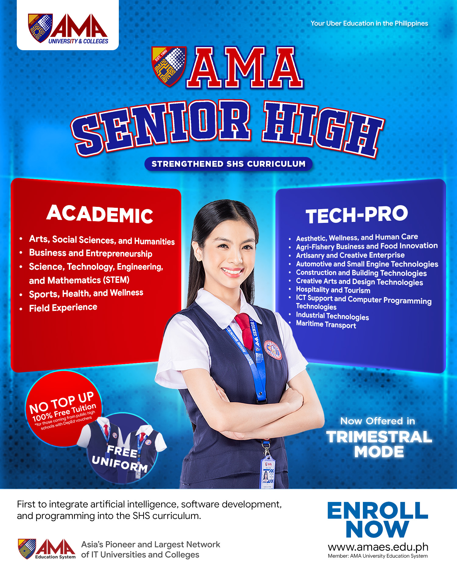 AMA Education System Facebook ad
