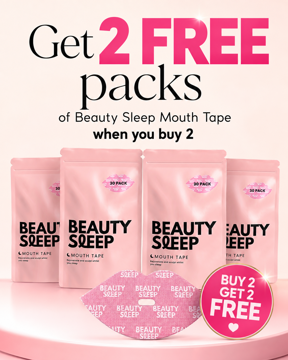 Beauty Sleep Facebook ad