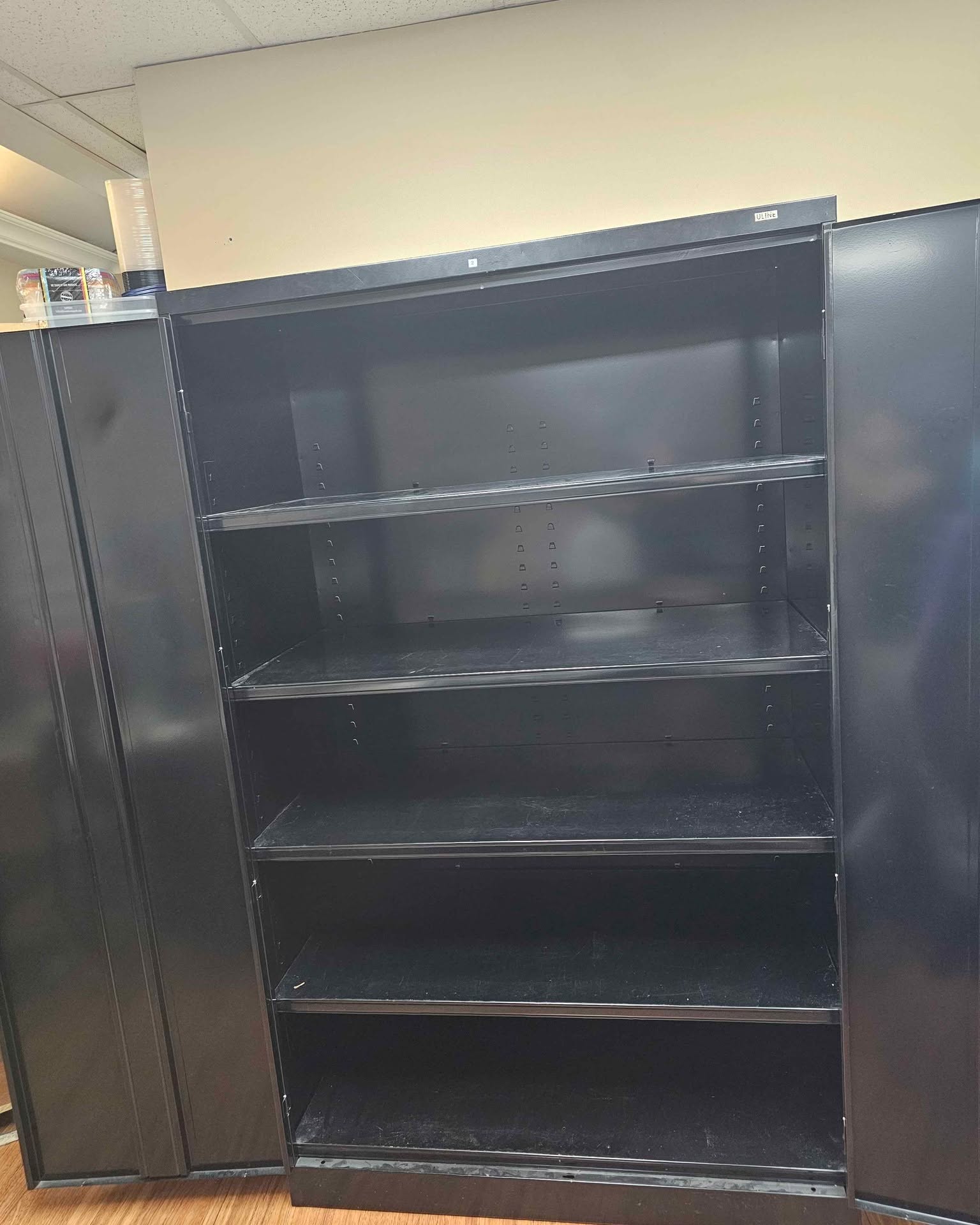 Peter Stavropoulos Facebook ad: ULINE JUMBO STEEL STORAGE/UTILITY/TOOL CABINET - EXTRA…