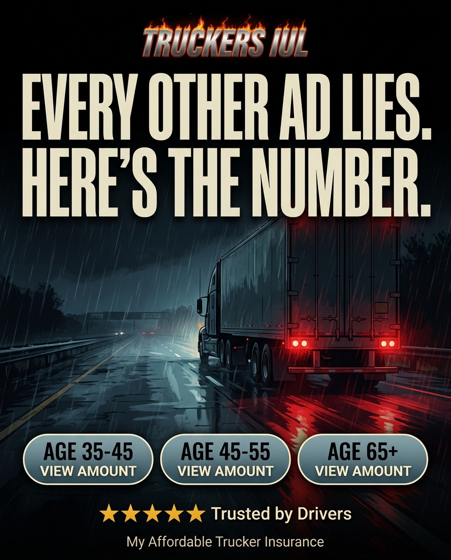 My Affordable Trucker Insurance Facebook ad